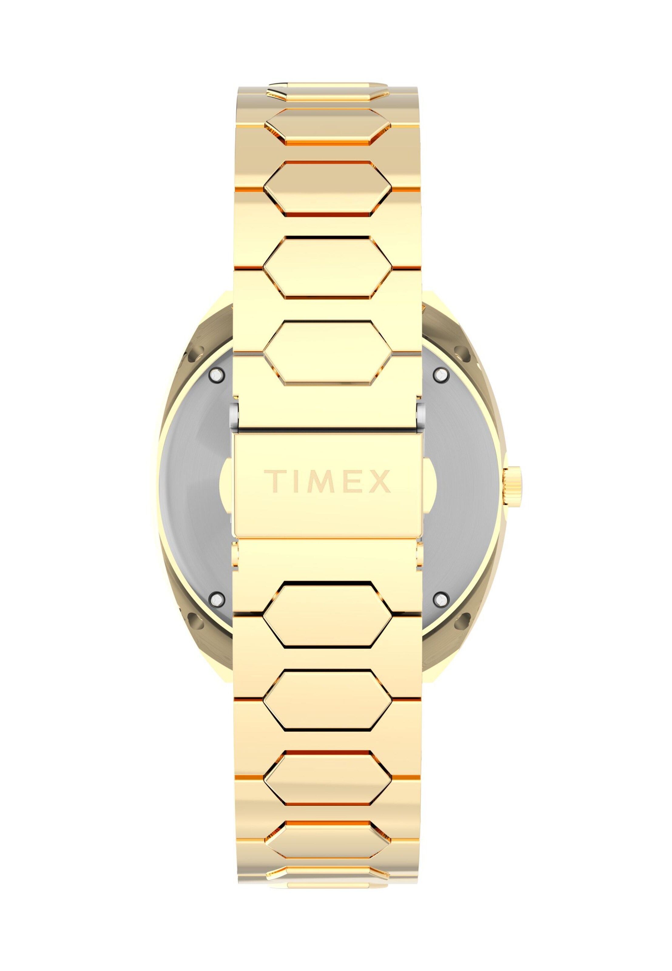 Montre à affichage analogique TIMEX en or