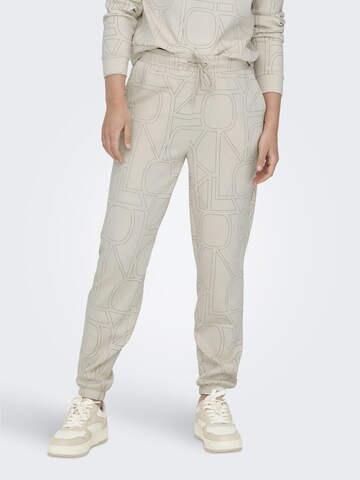 ONLY PLAY Regular Broek in Beige: voorkant