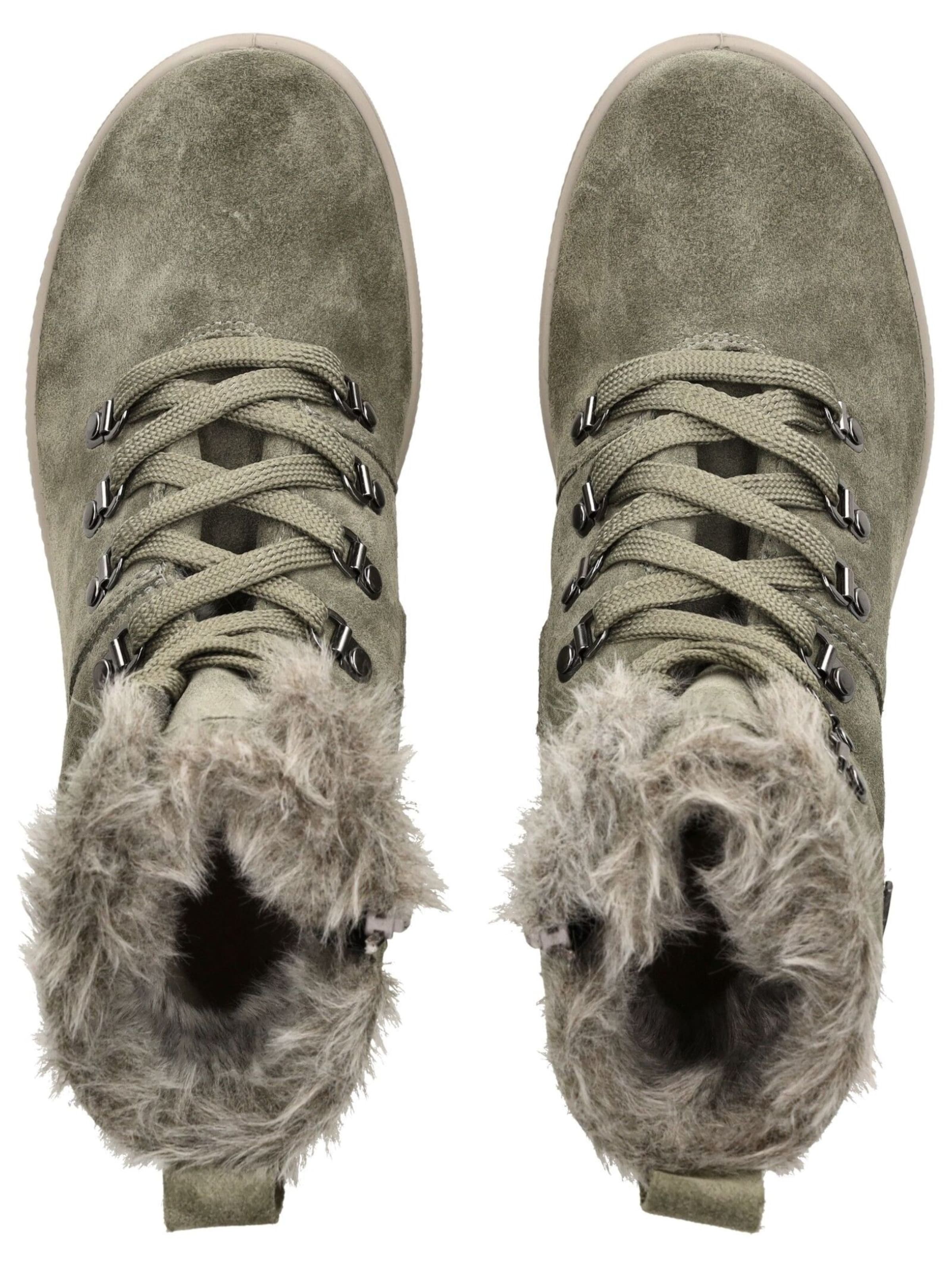 Bottines à lacets Legero en vert