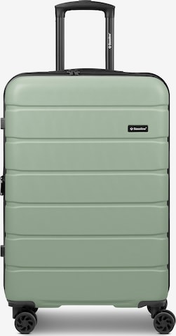 Saxoline Trolley 'Miami' in Groen: voorkant