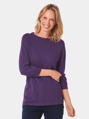 Goldner Sweater in Purple: front