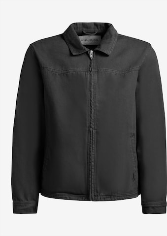khujo Jacke 'Reilly' in Schwarz: Vorderseite