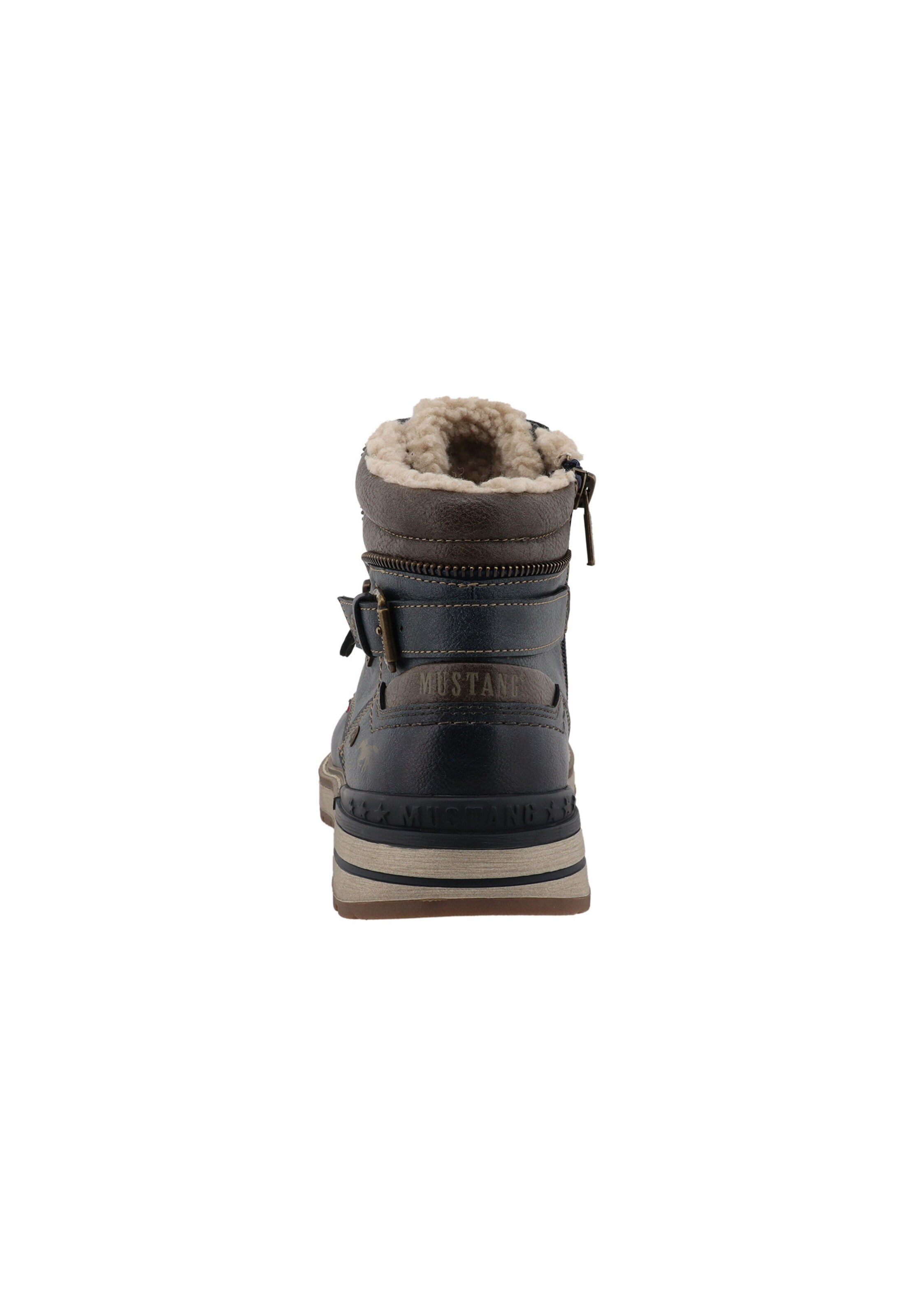 MUSTANG Buty sznurowane w kolorze niebieski