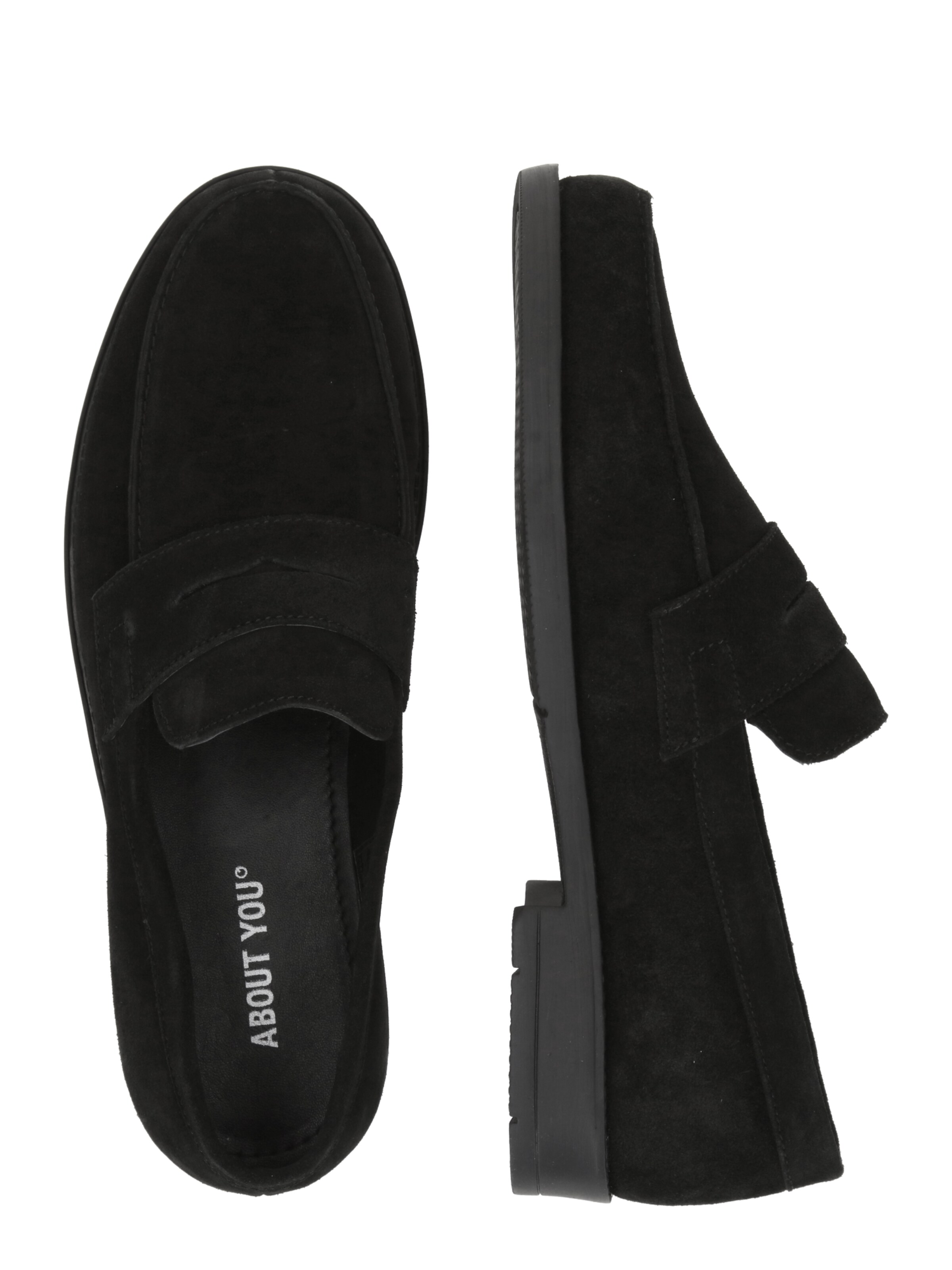 ABOUT YOU Slip-ons 'Ilias' in Black