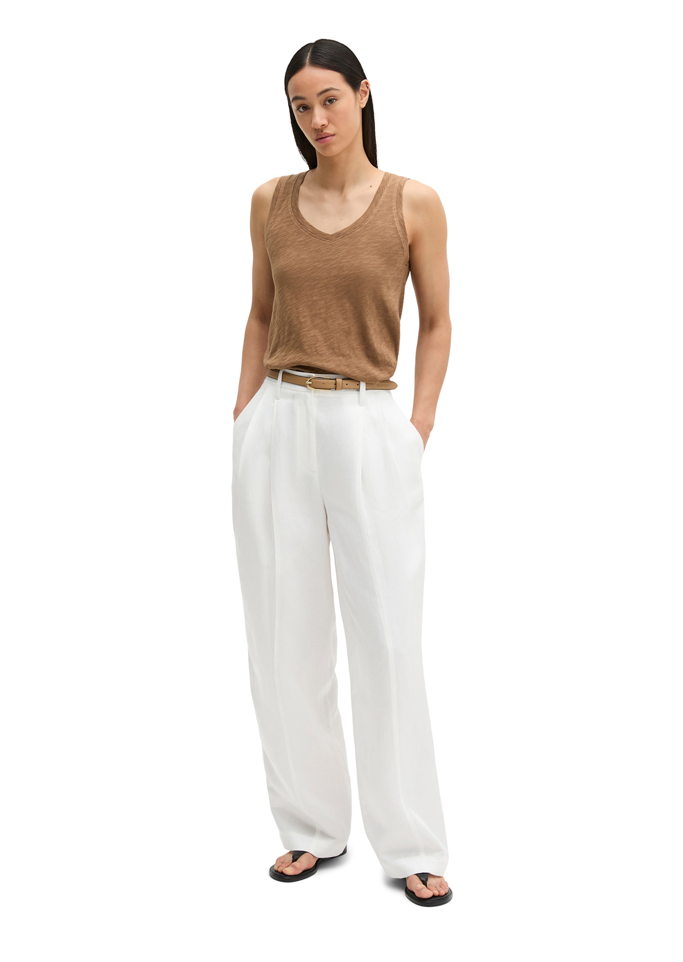 Marc O'Polo Top in Braun