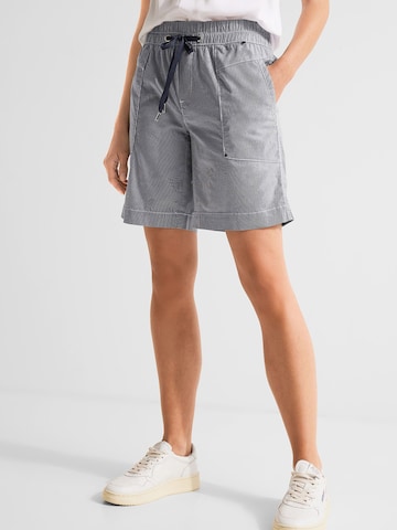 STREET ONE Loosefit Shorts 'Bonny' in Blau: predná strana