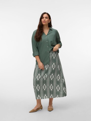 Vero Moda Curve Bluse 'VMCMymilo' in Grün