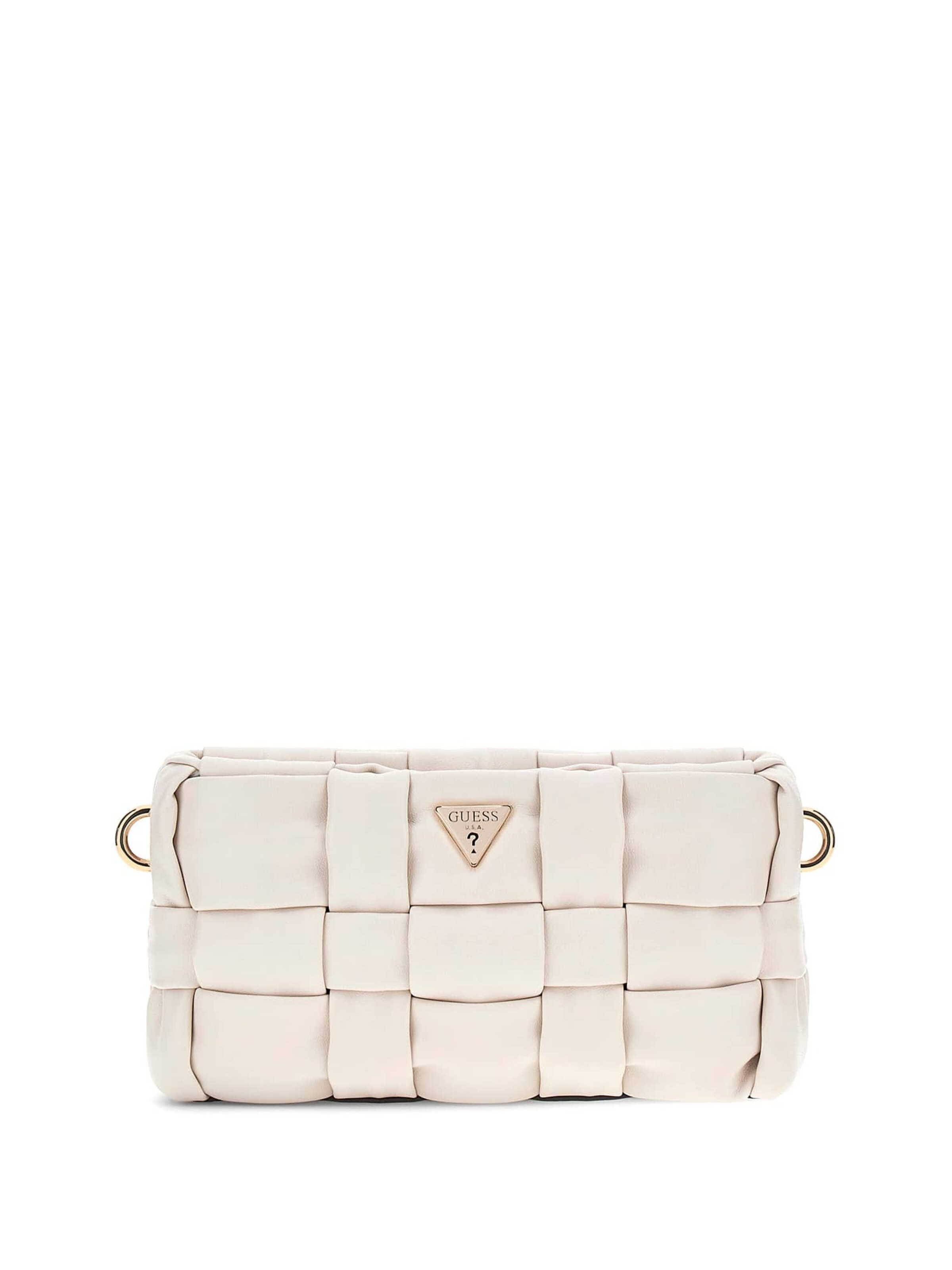 GUESS Umhängetasche 'Marion' in Beige: Vorderseite