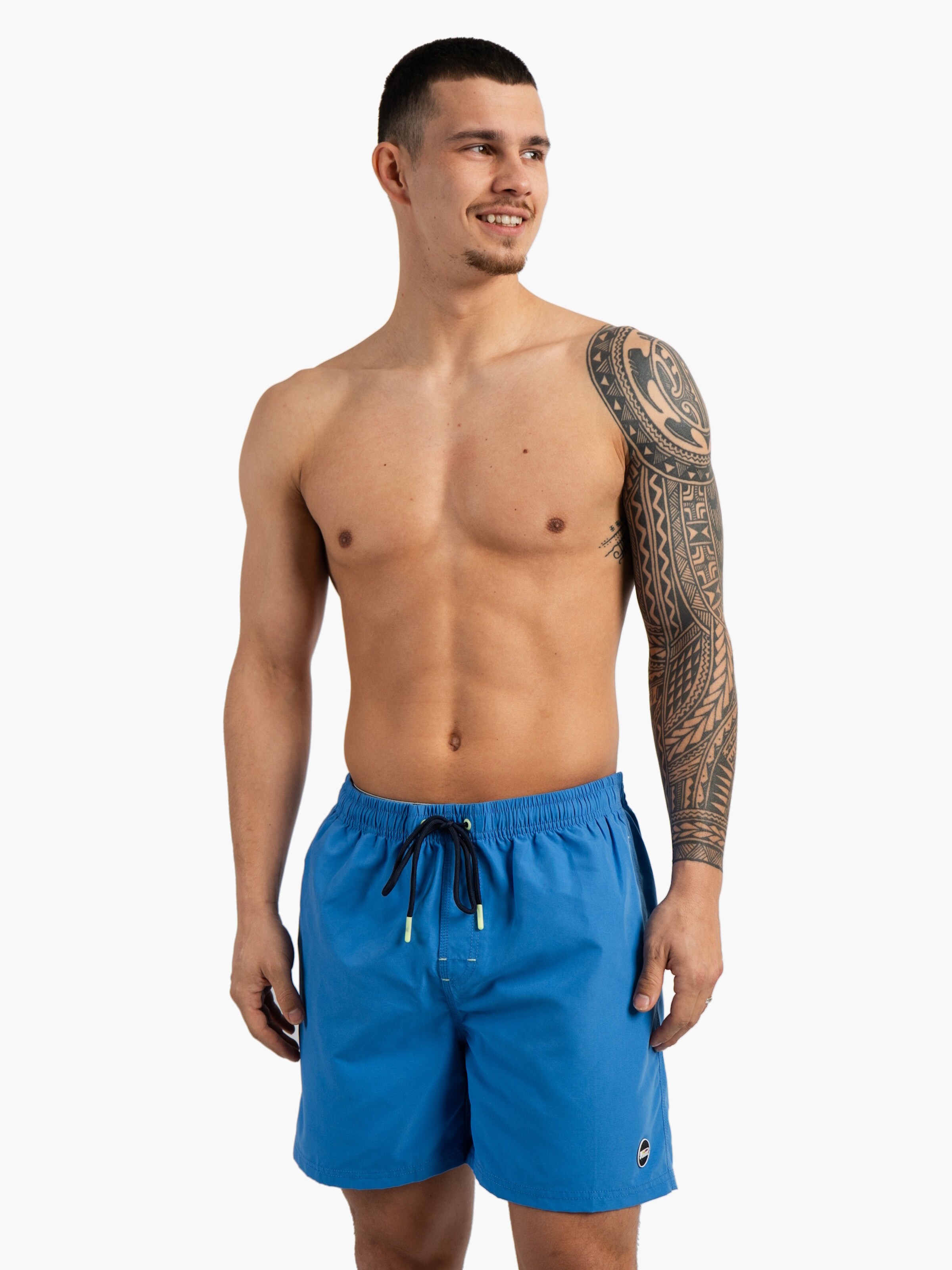 Shorts de bain Happy Shorts en bleu : devant