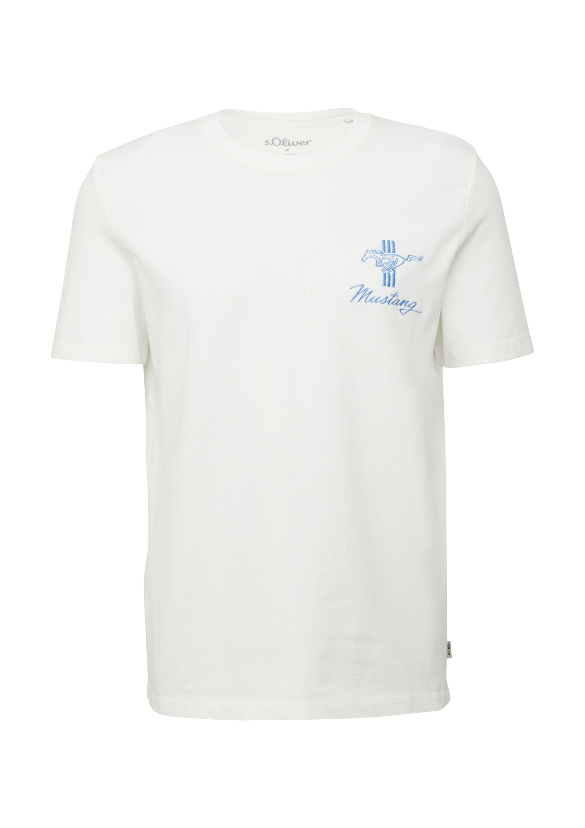 T-Shirt s.Oliver en blanc : devant