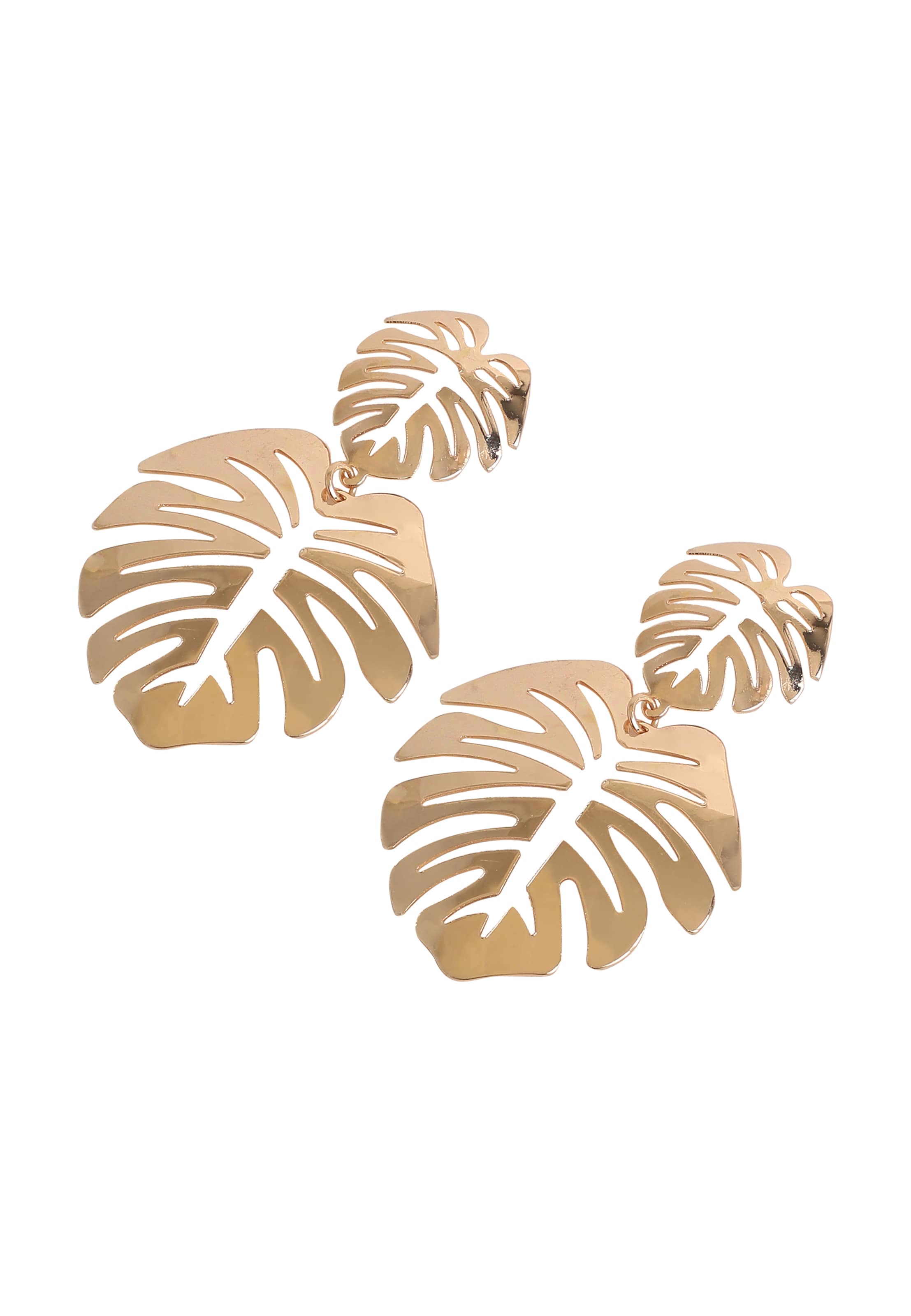 Boucles d'oreilles 'Kirsten' SOHI en or : devant