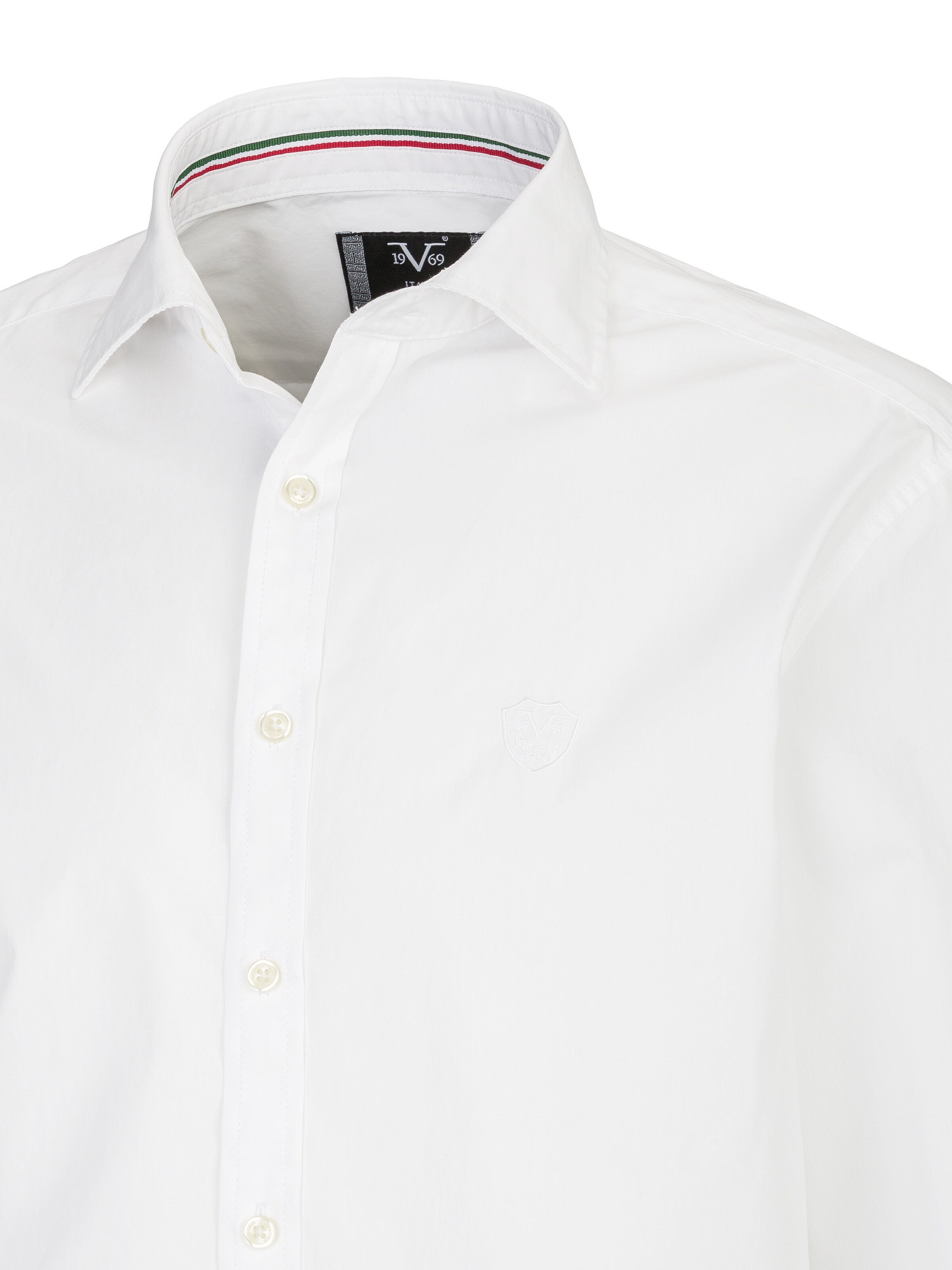 Regular fit Camicia business 'Ricky' di 19V69 ITALIA in bianco
