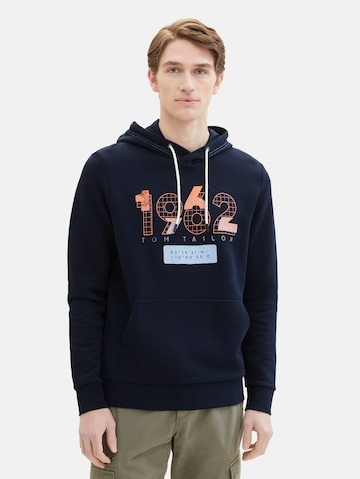 TOM TAILOR Sweatshirt in Blau: Vorderseite