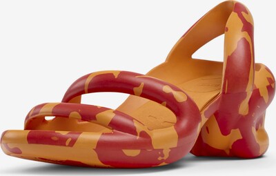 CAMPER Sandale ' Kobarah ' in orange / rot, Produktansicht