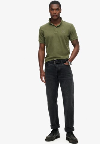 T-Shirt 'CLASSIC' Superdry en vert