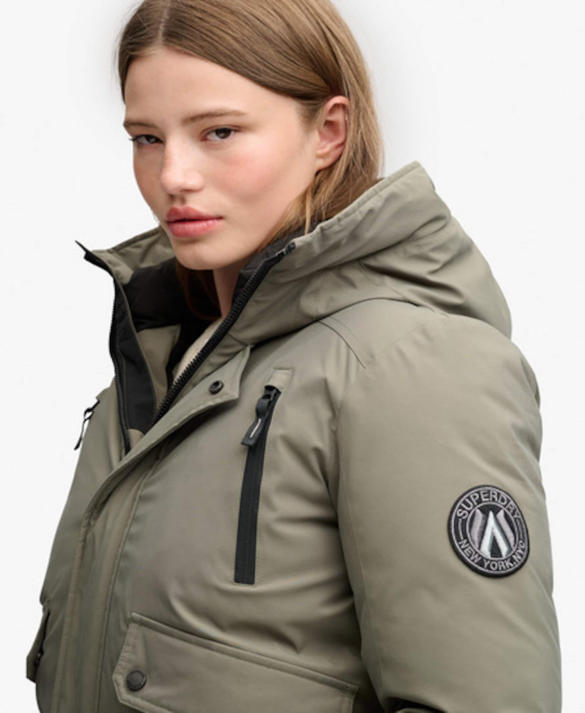 Superdry & Co Vinterjakke 'City' i grøn