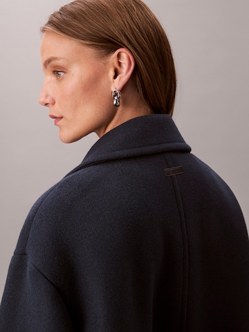 Calvin Klein Between-seasons coat 'Pea' in Blue