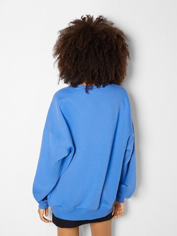 Bershka Sweatshirt in Blue