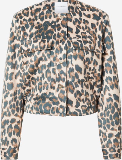 RINO & PELLE Välikausitakki 'Hevi' värissä vaaleanruskea / tummanruskea / musta, Tuotenäkymä