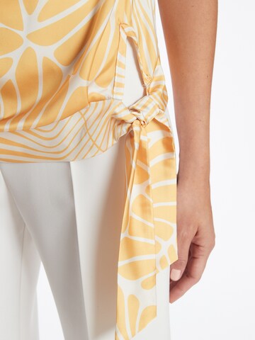Ana Alcazar Blouse 'Zeara' in Geel