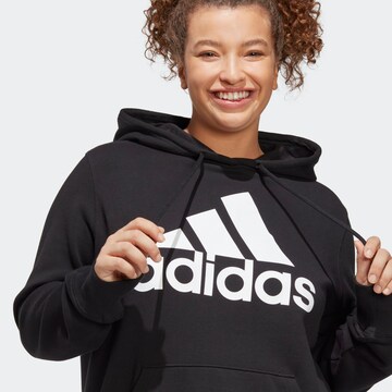 ADIDAS SPORTSWEAR Sportsweatshirt 'Essentials Big Logo  French Terry ' in Schwarz