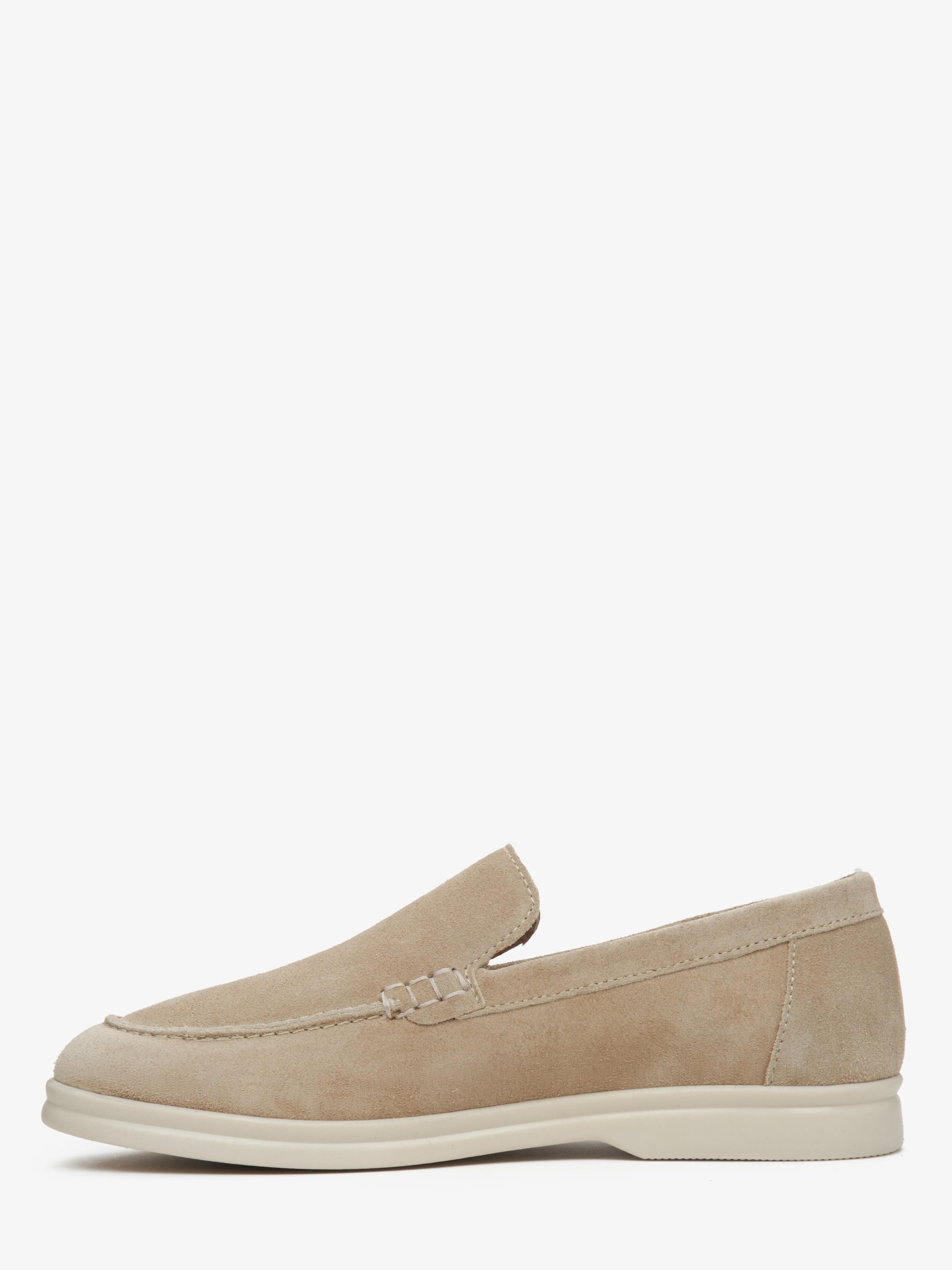 Estro Moccasins '09-2802' in Beige: front