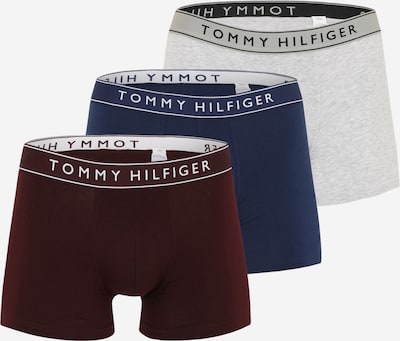 Tommy Hilfiger Underwear Bokserki w kolorze ciemny niebieski / jasnoszary / burgund / białym, Podgląd produktu