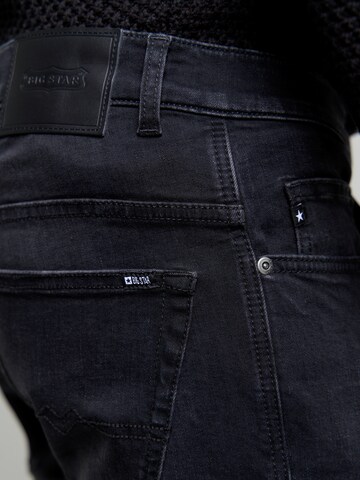 BIG STAR Slimfit Jeans 'Deric' in Zwart
