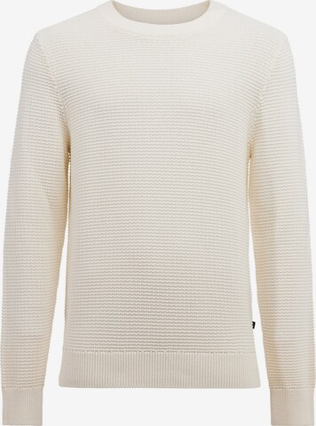 J.Lindeberg Sweater in White: front