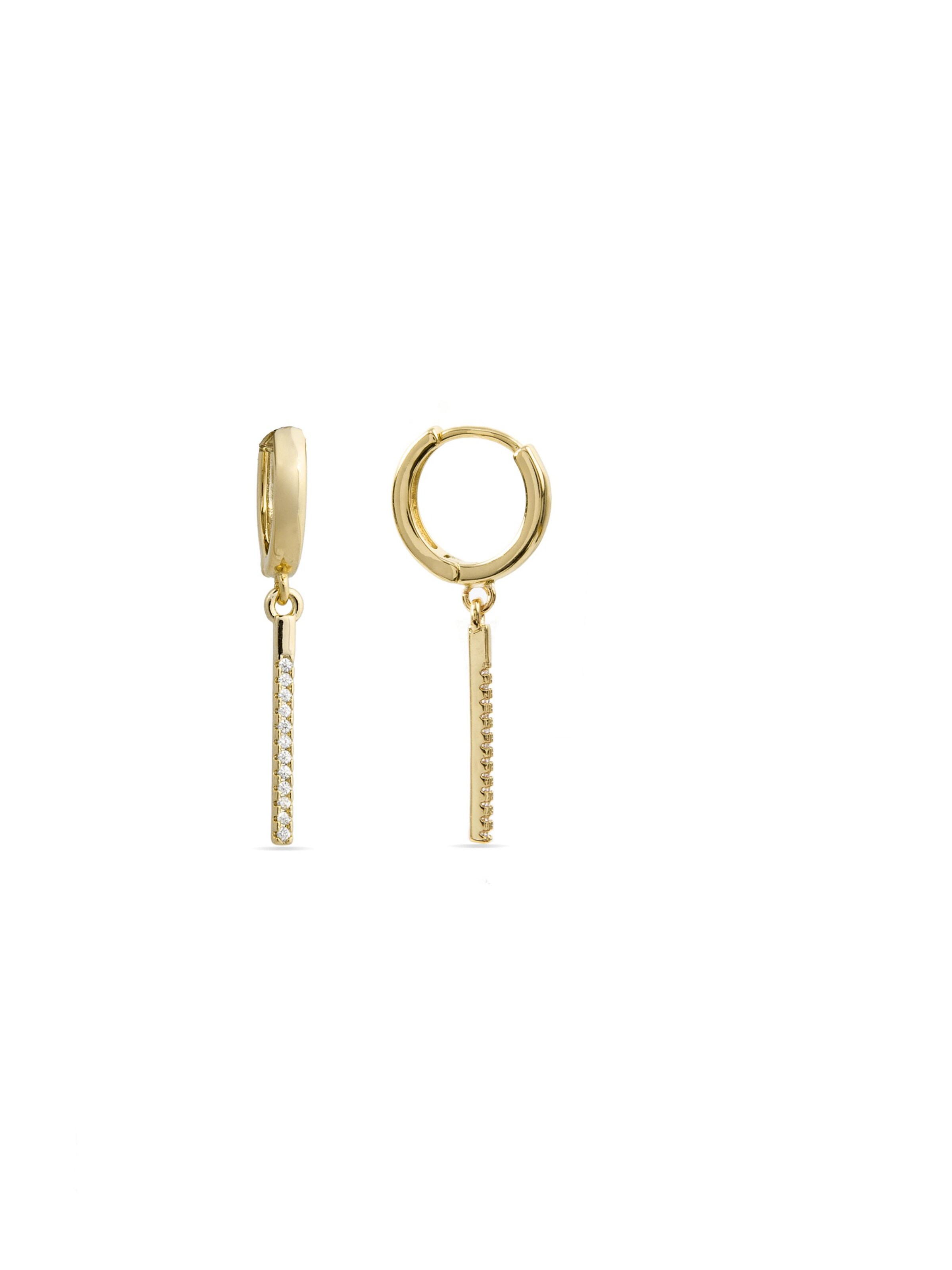 Luxenter Oorbellen 'Remin' in Goud: voorkant