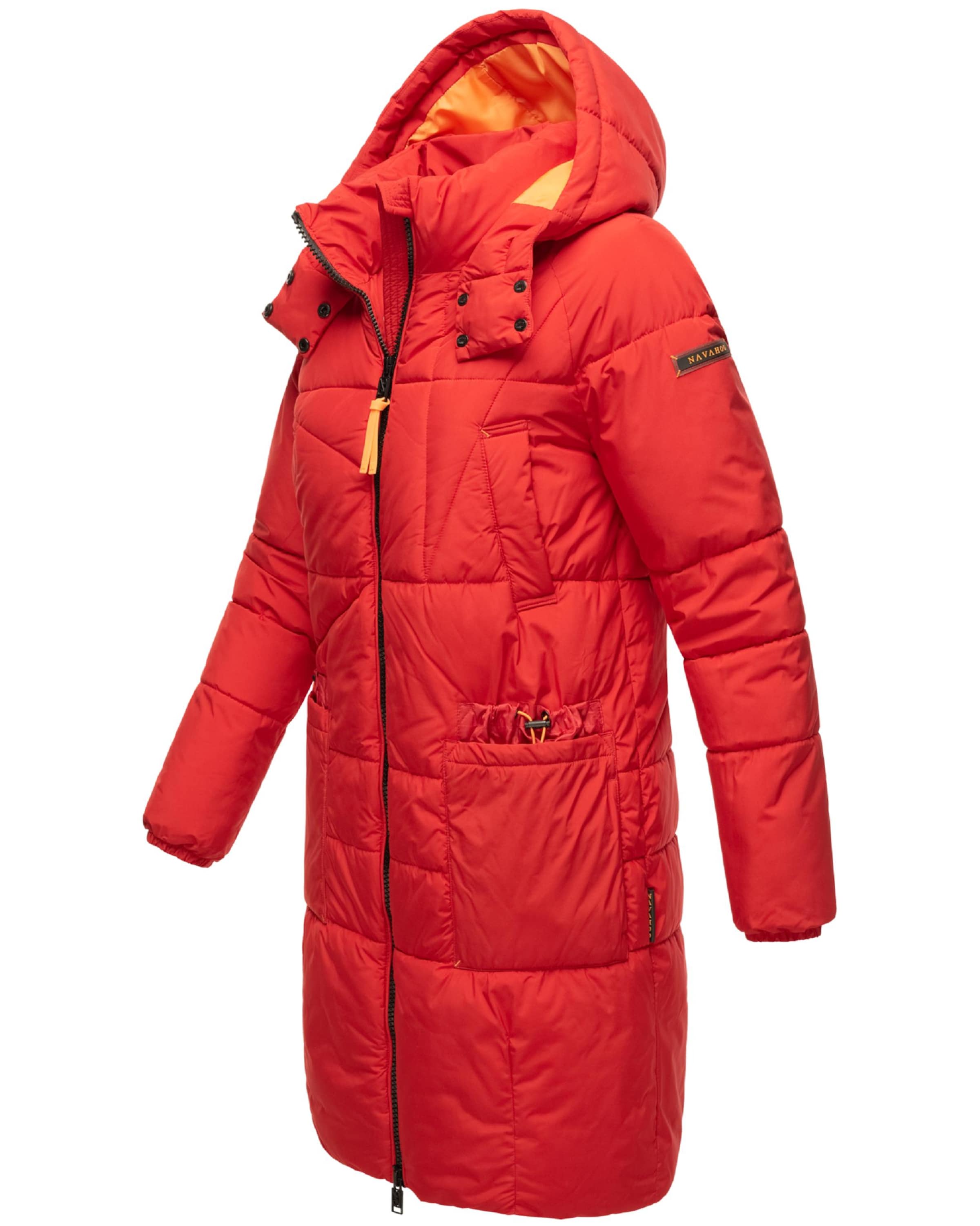 NAVAHOO - Sobretudo de inverno 'Bliblablubb 14' em vermelho