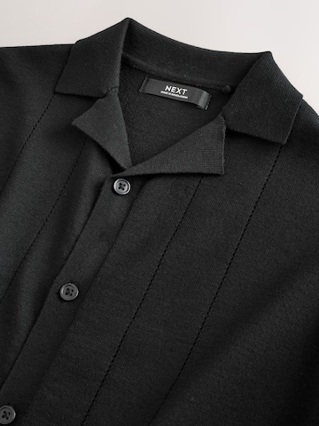 Next Regular fit Button up shirt in Black