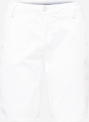 Regular Pantalon chino Goldgarn en blanc : devant