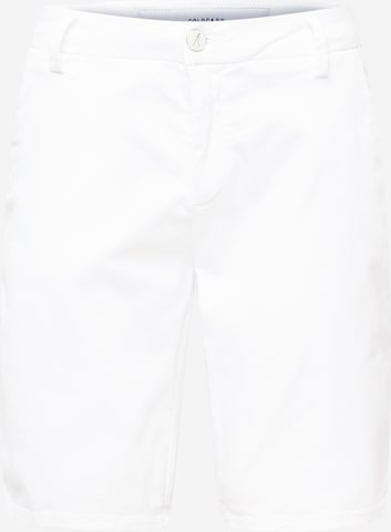 Goldgarn - Regular Calças chino em branco: frente