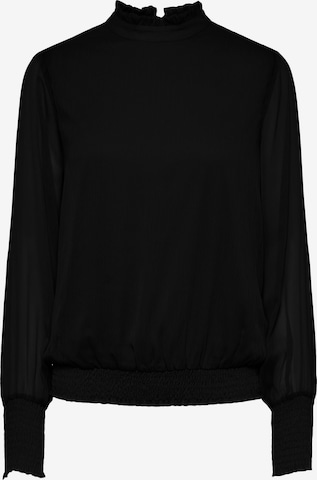 Camicia da donna di PIECES in nero: frontale