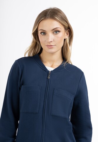 DreiMaster Vintage Sweatvest 'Takelage' in Blauw