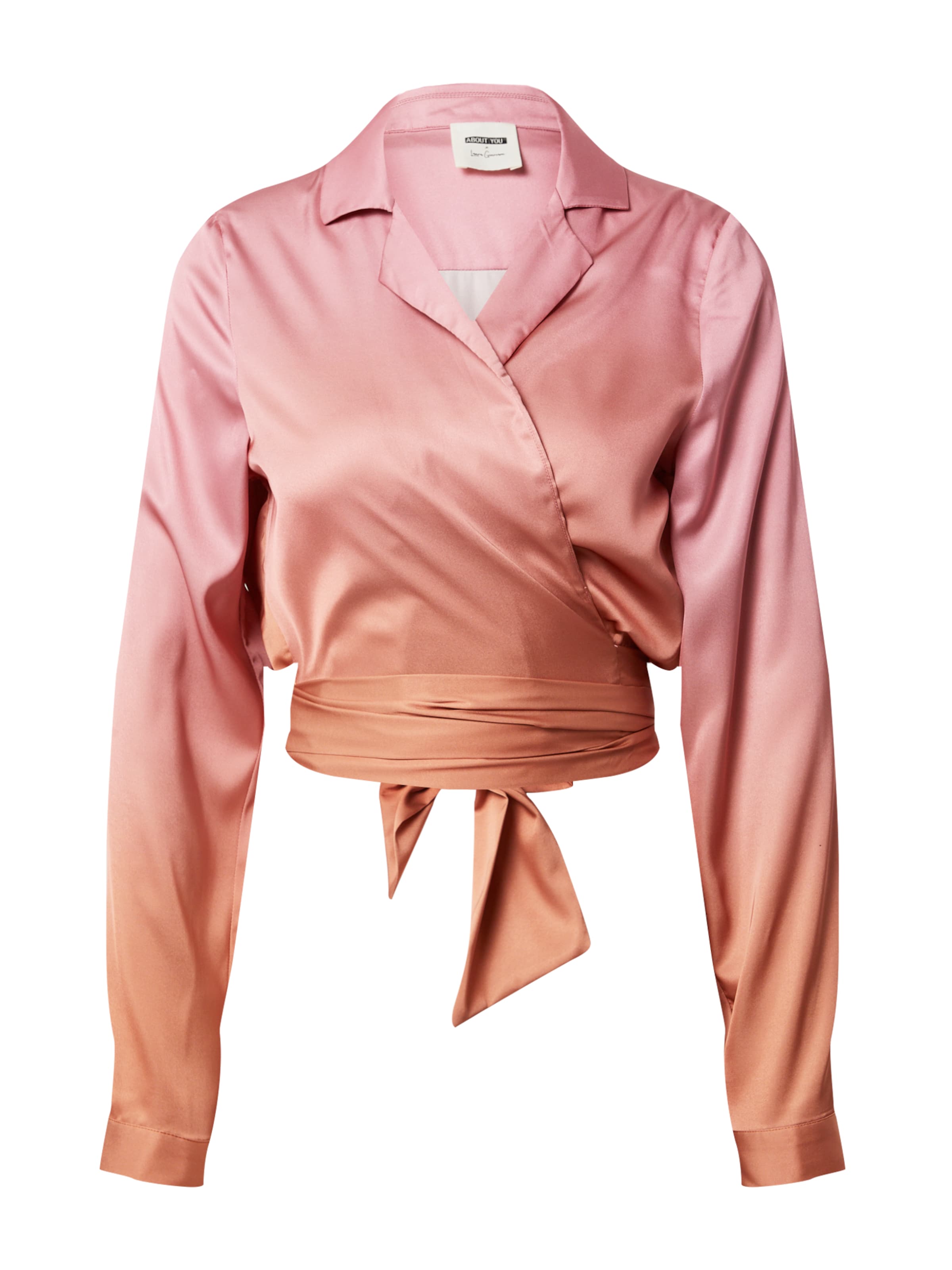 ABOUT YOU x Laura Giurcanu Bluse 'Svea' i pink: forside