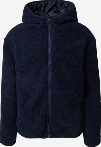 BLEND Fleece jas in Blauw: voorkant