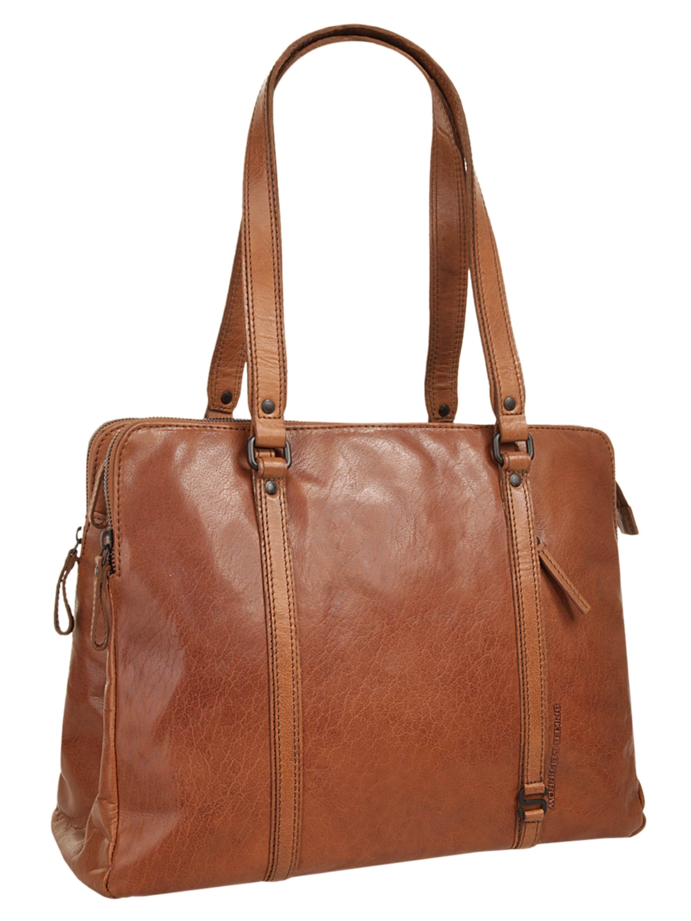 Spikes & Sparrow Laptoptasche‌‌‌‌ in Braun: Vorderseite