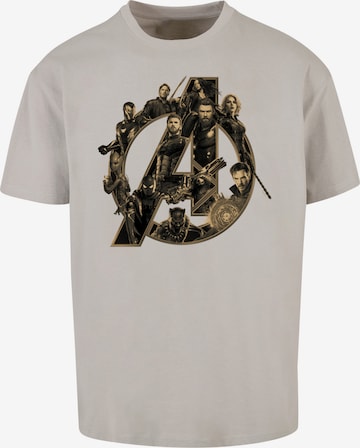 T-Shirt F4NT4STIC en gris : devant