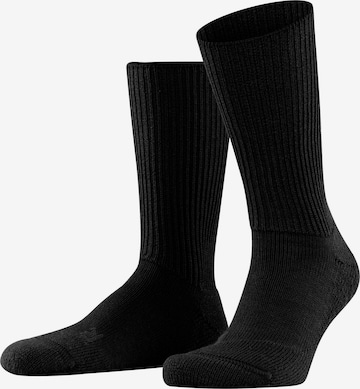 FALKE Socks 'Walkie Ergo' in Black: front
