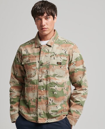 Superdry Between-Season Jacket in Beige: front