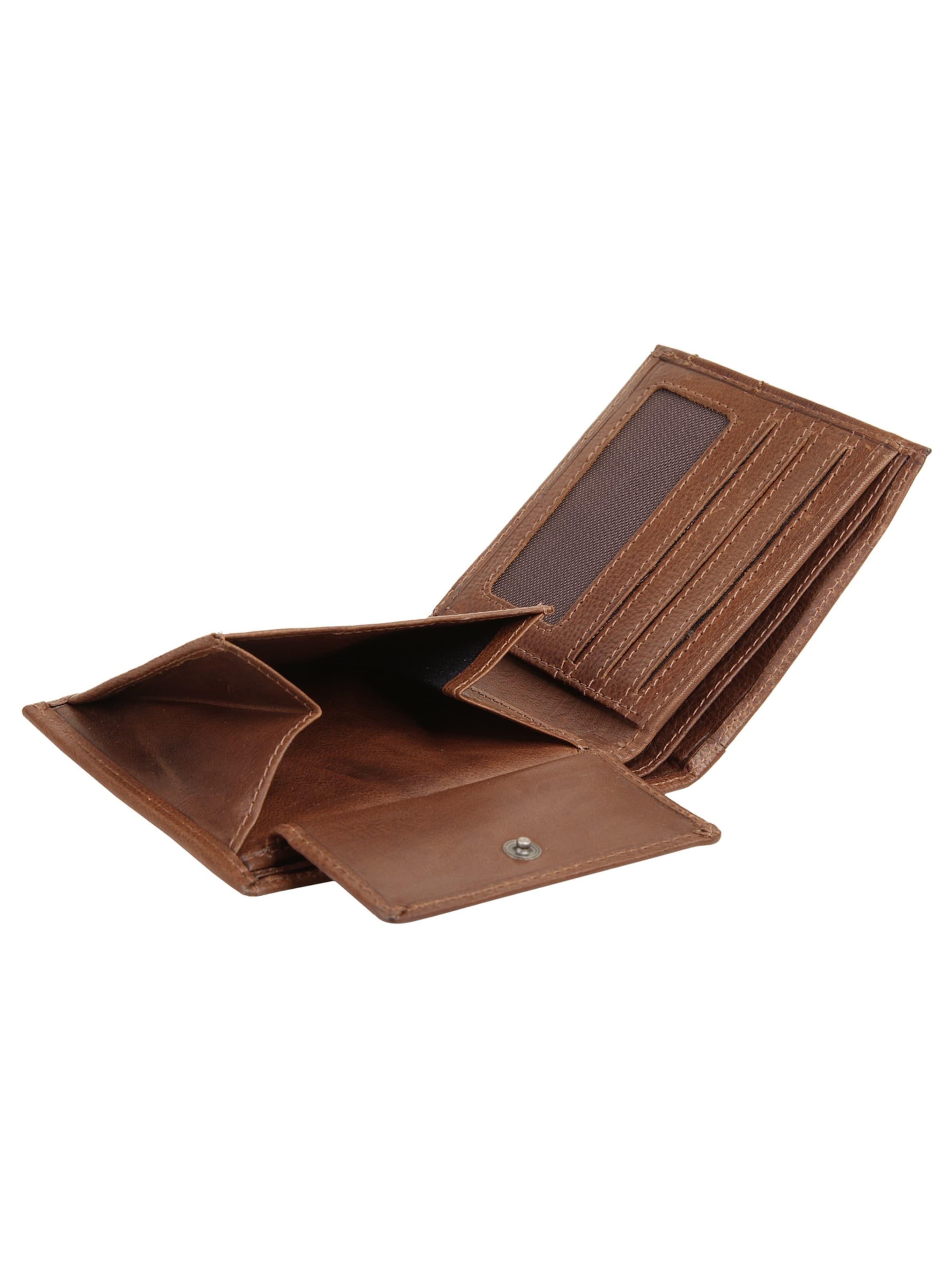 BODENSCHATZ Wallet 'Bodenschatz Geldbörse' in Brown