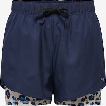 mėlyna ONLY PLAY Laisvas Sportinės kelnės 'ONPFERN-2': priekis