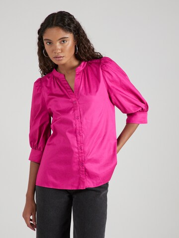 Claire Blouse in Lila: voorkant