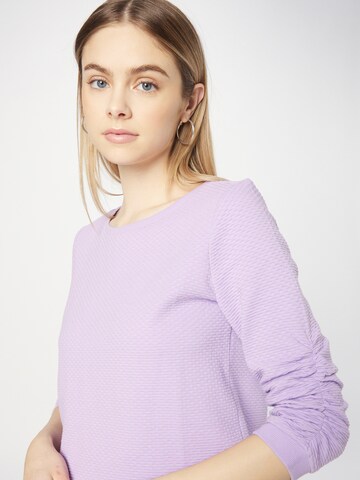 TOM TAILOR Sweatshirt i lilla