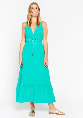 LolaLiza Letné šaty - Zelená: predná strana