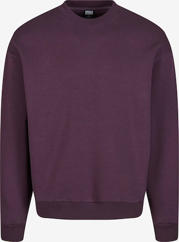 Sweat-shirt Urban Classics en violet : devant