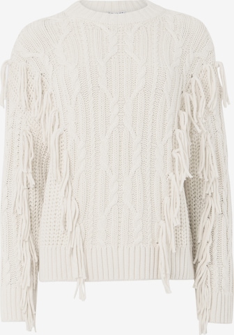 balta OBJECT Megztinis 'OBJAMANDA': priekis