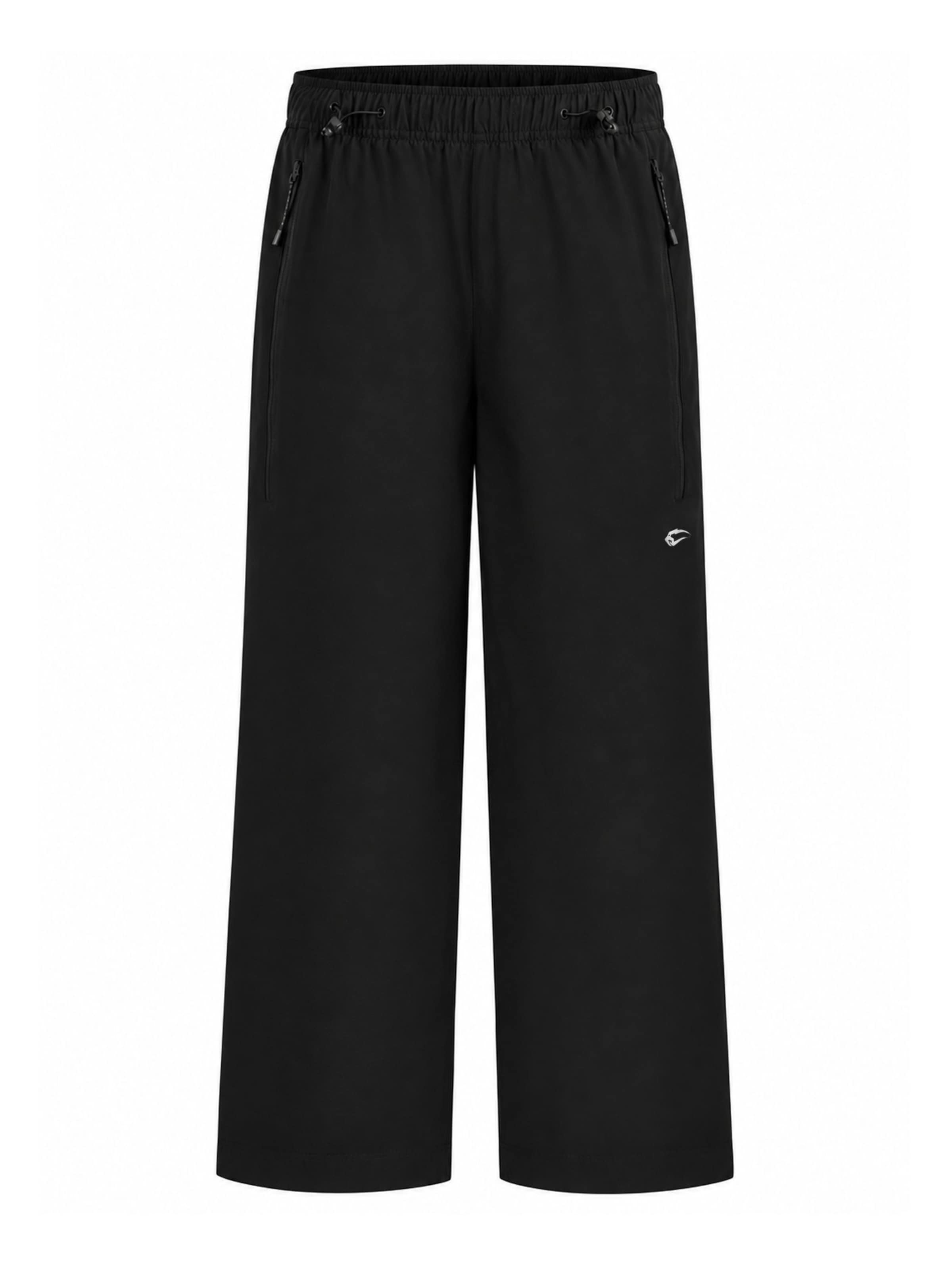Regular Pantalon de sport ' Kynaro ' Smilodox en noir : devant